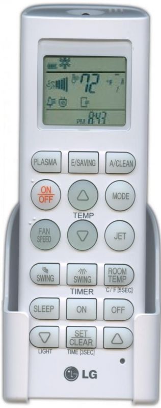 Lg smart inverter ac remote discount
